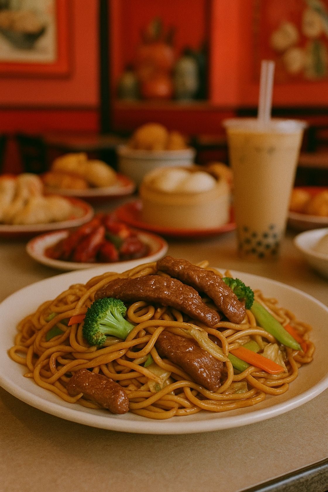 Beef Chow Mein.